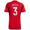 Camiseta de fútbol Manchester United Bailly 3 Primera Equipación 23-24 - Hombre